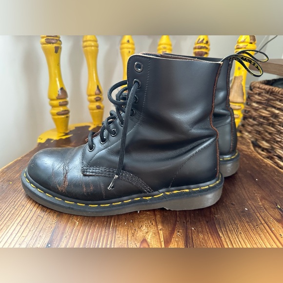 dr. martens • 1460 leather lace up boots black - Picture 4 of 9